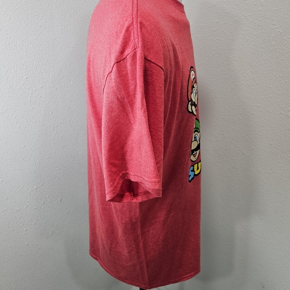 Super Mario Bros. graphic men's t-shirt large - Picture 4 of 5
